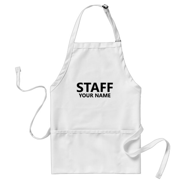 Custom STAFF  Standard Apron (Front)