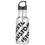 Custom Stainless Steel Water Bottle 18oz.<br><div class="desc">Custom Stainless Steel Water Bottle,  18 oz.,  8.67". https://customsportsgift.com/. Personalized 18/8 stainless steel water bottles available in 18oz. or 24 oz. sizes and 6 color finishes - steel,  white,  red,  apple green,  blue or black,  for birthday and Christmas gifts,  and promotional sports gift. Make,  design,  create your own. https://customsportsgift.com/.</div>