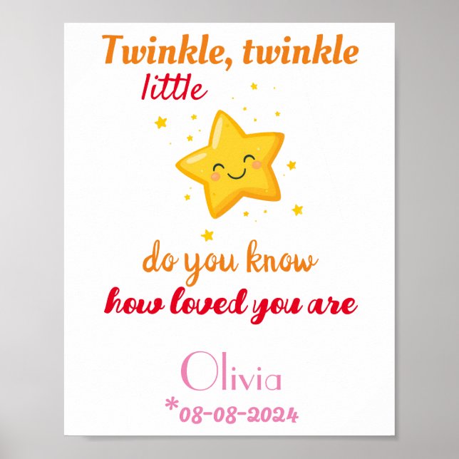 Custom, Star, Print, Value Poster Paper (Matte) (Front)