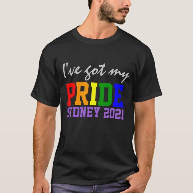Custom State and Year I've Got my Pride Gay Pride  T-Shirt (Front)