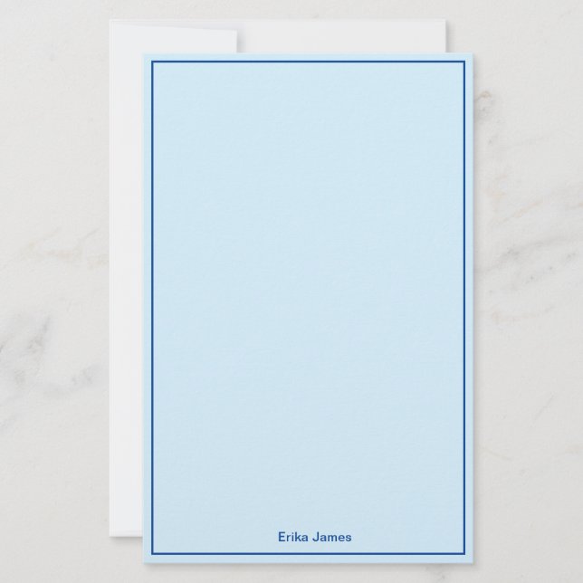 Custom Stationery Paper (Front)