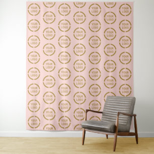 Custom Step & Repeat Logo Business Event Backdrop Tapestry