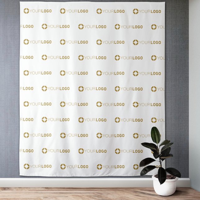 Custom Step & Repeat Logo Business Event Backdrop Tapestry (Custom Step & Repeat Logo Business Event Backdrop)