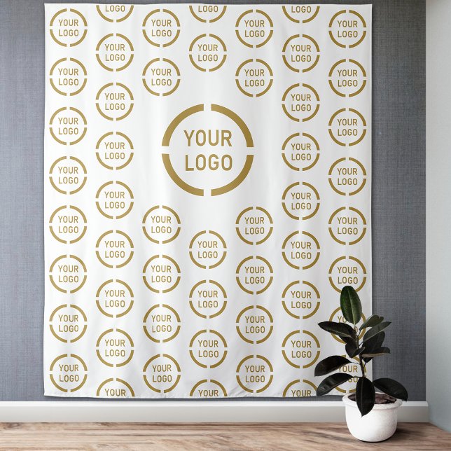 Custom Step & Repeat Logo Business Event Backdrop Tapestry (Custom Step & Repeat Logo Business Event Backdrop)