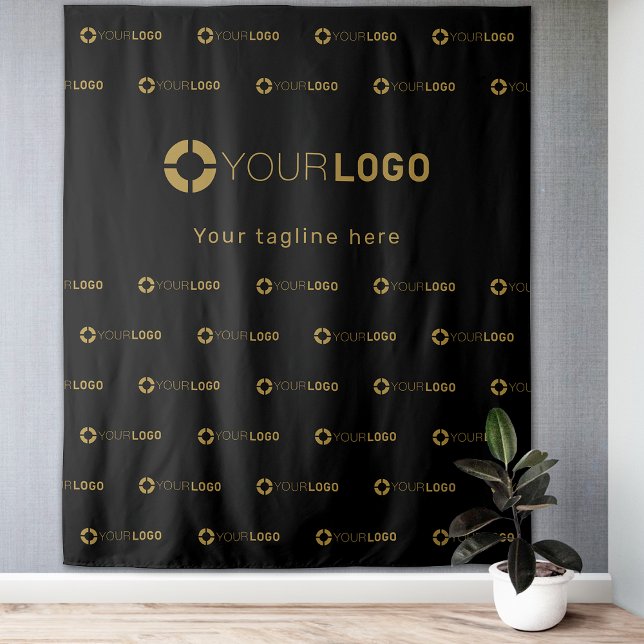 Custom Step & Repeat Logo Business Event Backdrop Tapestry (Custom Step & Repeat Logo Business Event Backdrop)