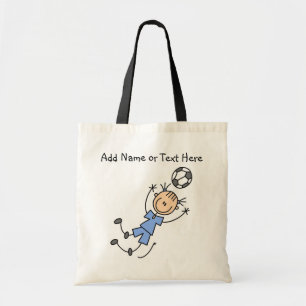 Custom Stick Girl Soccer Player Bag