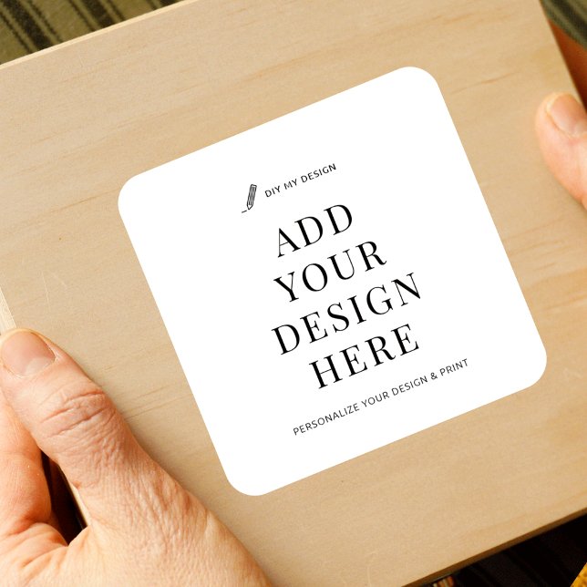 Custom Sticker Printing 3x3" Square Product Label (Custom square sticker printing 3x3")