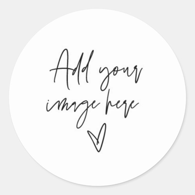 Custom Sticker Template Create Your Own Label (Front)