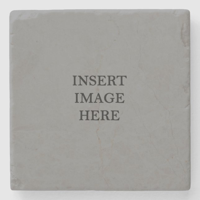 Custom Stone Coaster Template to Make Your Own (Front)