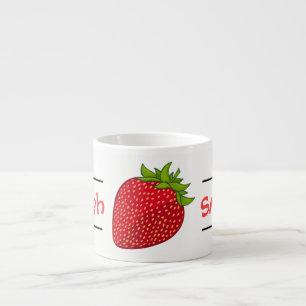 Custom Strawberry Name Mug