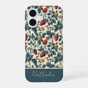 Custom Strawberry Pattern Summer Phone Case