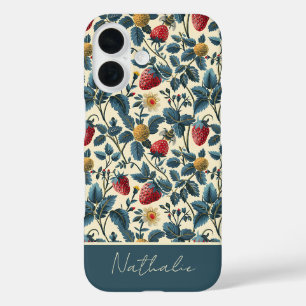 Custom Strawberry Pattern Summer Phone Case