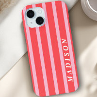 Custom Stripes Red Pink