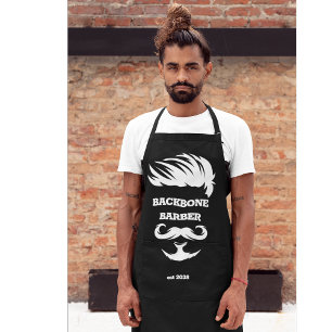 Custom Stylish Barber Shop  Apron