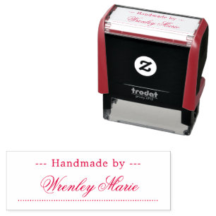 Custom Stylish Handmade by Professional Self-inking Stamp
