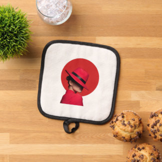 Custom Stylish Matching Oven Mitt Pot Holder