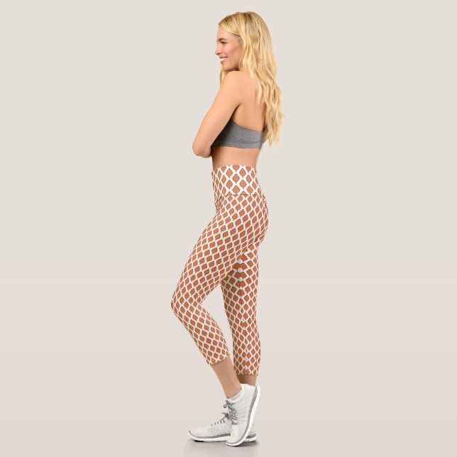 Custom Submission Gift – Funny | Modern | Personal Capri Leggings (Left)