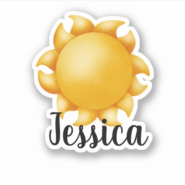 CUSTOM SUMMER SUN NAME (Front)