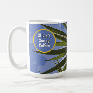 Custom Sunny Coffee Tropical Yucca Mug