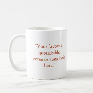 Custom Sunset Photo Template Coffee Mug