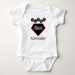 Custom Super Uncle Baby Bodysuit