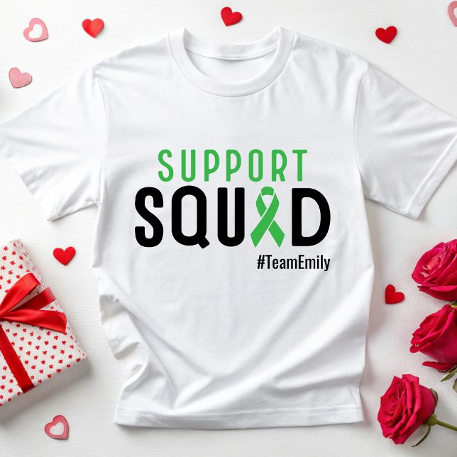 Custom Support Squad Kidney Disease Awareness Team T-Shirt (Creator Uploaded)