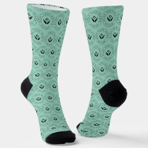 Custom Sustainable Premium Business Logo and Text Socks
