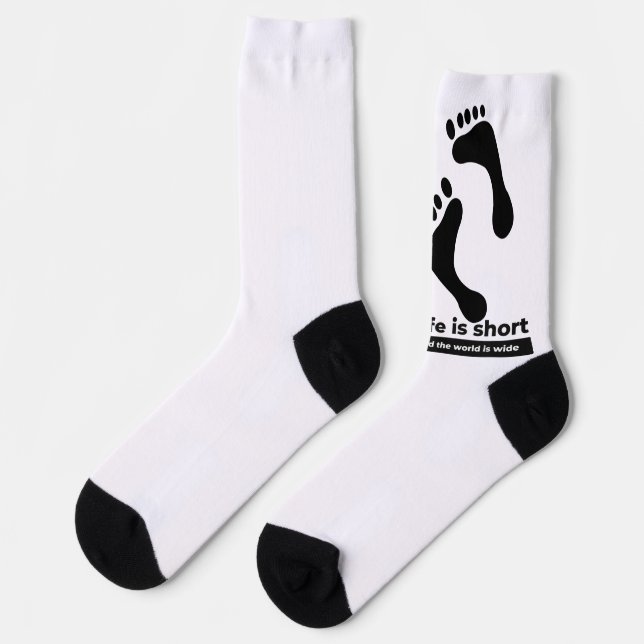 Custom Sustainable Premium Crew Sock (Left)