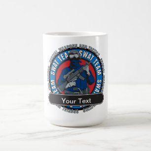 Custom SWAT Team Coffee Mug