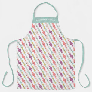 Custom Sweet Kawaii Candy All-Over Print Apron