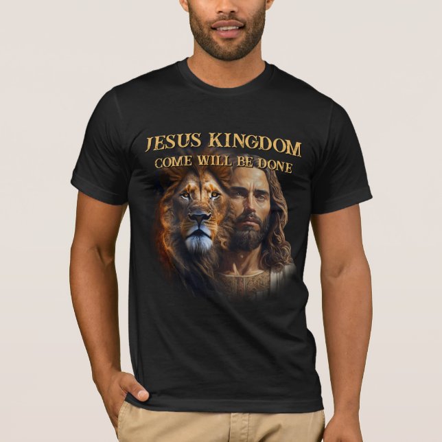 Custom T-Shirt JESUS KINGDOM COME (Front)
