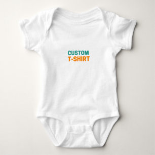 Custom T-Shirt – Personalised Design, Unique & Sty Baby Bodysuit