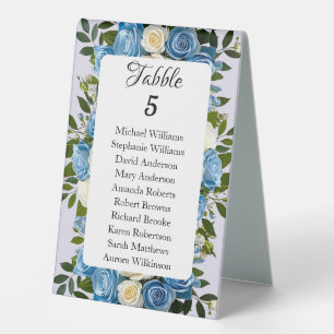 Custom Table Number for Wedding Reception