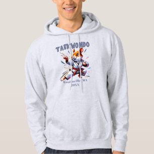 Custom Taekwondo Practitioner Location Date Name Hoodie