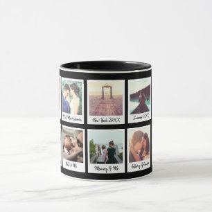 Custom tagged pictures mug