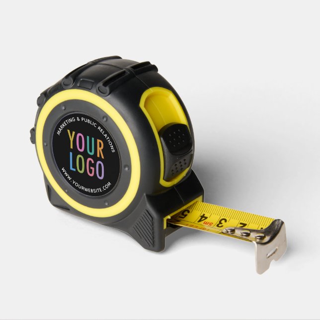 Custom Tape Measure with Company Logo Personalised 1 (Angle)
