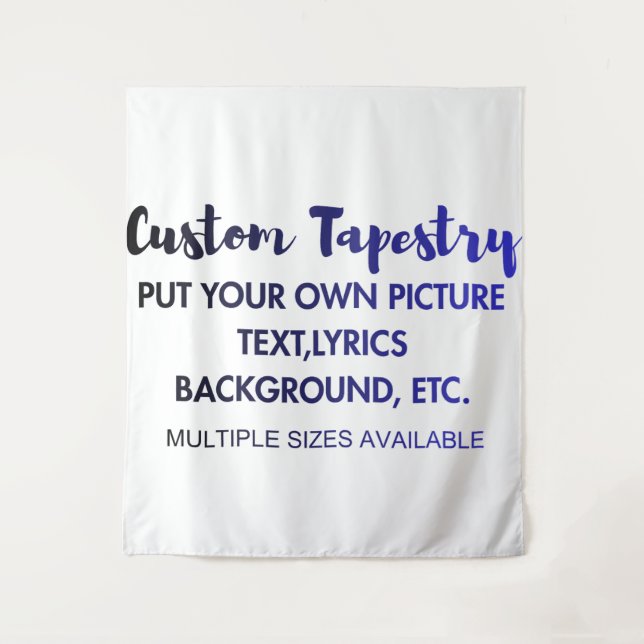 Custom Tapestry Customisable (Front)