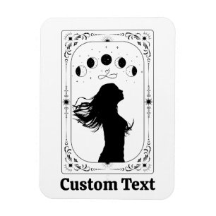 Custom Tarot Add Name Friend Birthday Party Favors Magnet