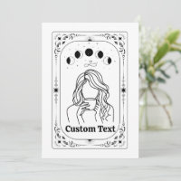 Custom Tarot Feminist Magical Mystical Zodiac BFF