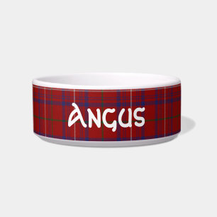 Custom Tartan Plaid Pet Bowl
