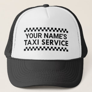 Custom Taxi Service Trucker Hat