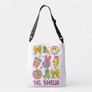 Custom Teacher Bag, Custom Back to School Bag