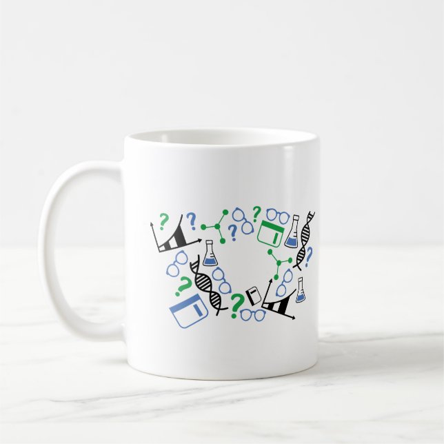Custom Teacher Design Coffee Mug (Left)