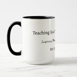 Custom Teacher Gift Mug