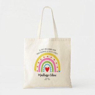 Custom Teacher gift, Thank You Teacher Tote Bag