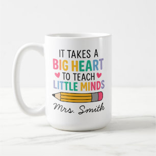 Custom Teacher mug, Personalised Teacher name Coffee Mug