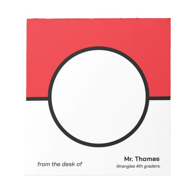Custom Teacher Notepad Classroom Theme (Front)