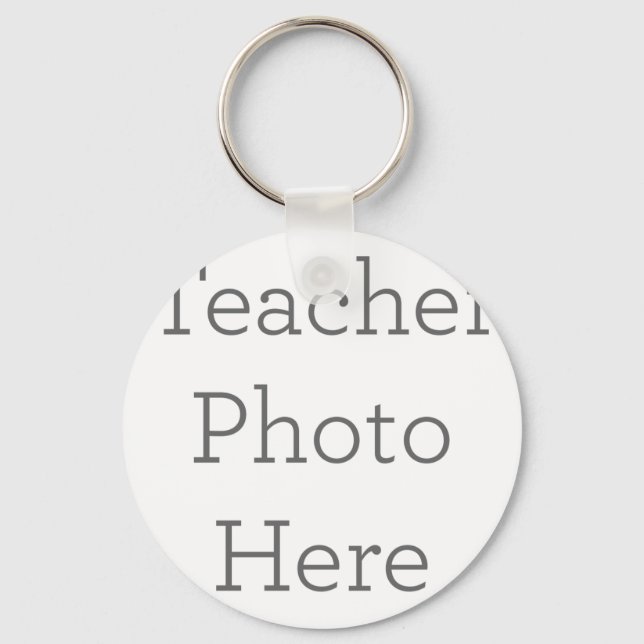 Metal Circle Keychain, 5.08 cm (Front)