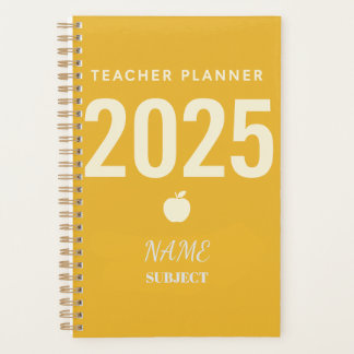 Custom Teacher Planner - Back to School 2025 