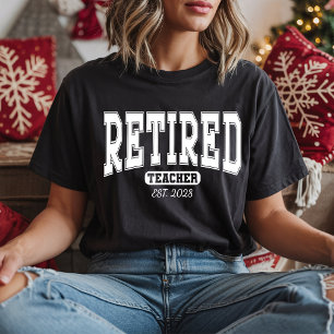 Custom Teacher Retirement Shirt, Retired Shirt
